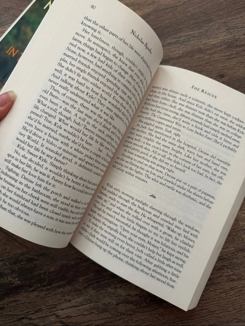 Nicholas Sparks two paperback